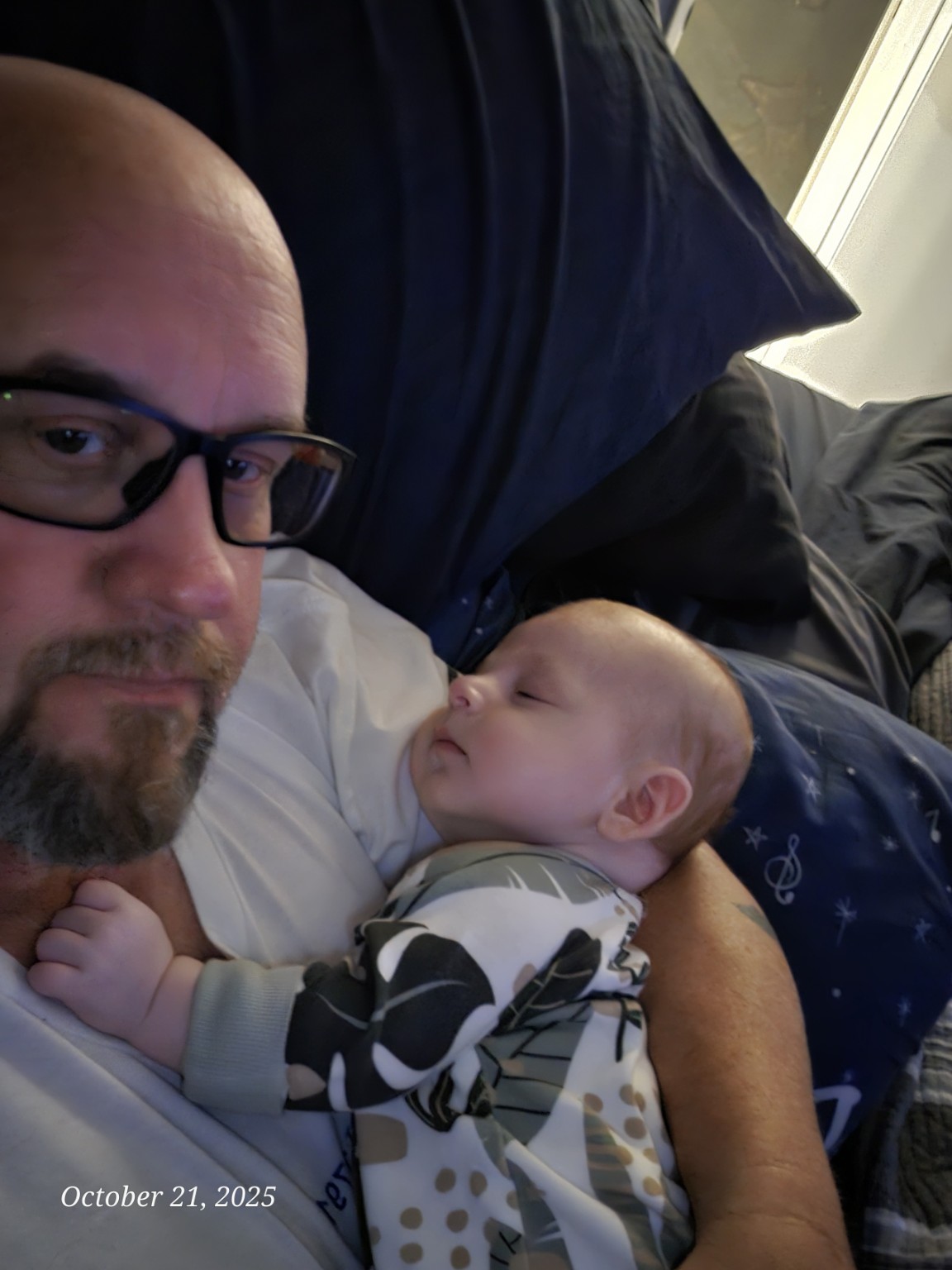 Steve with his grandson